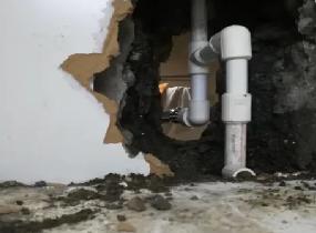 小河厨房下水管道漏水检测